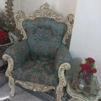 یک دست مبل 7نفره به همراه سه عددمیزعسلی|مبلمان خانگی و میز عسلی|وحیدیه, |دیوار