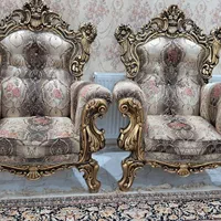 مبل سلطنتی ۹نفره در حد نو|مبلمان خانگی و میز عسلی|زنجان, |دیوار