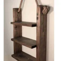 ساخت دکوری و شلف با چوب نراد روسی|کتابخانه، شلف، قفسههای دیواری|صومعهسرا, |دیوار