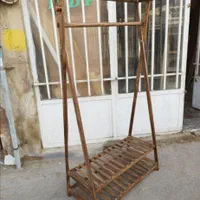 رگال چوبی لباس|مبلمان خانگی و میز عسلی|همدان, |دیوار