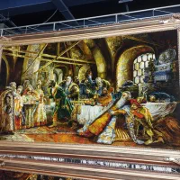 بافت تابلو فرش در منازل با بالاترین دستمزد روز