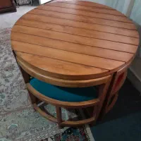 میزنهار خوری گرد خیلی شیک|میز و صندلی غذاخوری|تهران, خواجه نصیر طوسی|دیوار