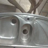 آبچکان و ظرفشویی|آبچکان و نظمدهنده ظروف|باقرشهر, |دیوار