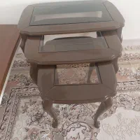 میز جلو مبلی و میز عسلی سه تایی|مبلمان خانگی و میز عسلی|شاهرود, |دیوار