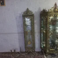 بوفه وساعت برنز