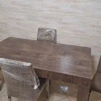 میز و صندلی mdf ۴-۶ نفره