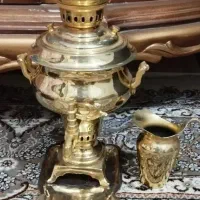 سماور زغالی برنجی