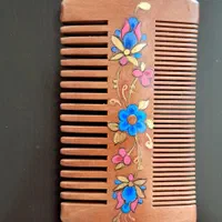 شانه چوبی، نقاشی کار دست|صنایع دستی و سایر لوازم تزئینی|شیراز, باغ تخت|دیوار