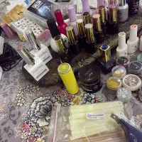 لوازم کاشت ناخن|آرایشگاه و سالن‌های زیبایی|زبرخان, |دیوار