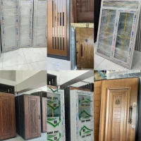 درب ضدسرقت/دربpvcپنجره اتاق درچوبی+انبار/آلومینیوم