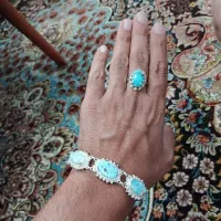 دستبند و انگشتر فیروزه|جواهرات|تهران, لویزان|دیوار