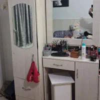 دوتا سرویس خواب یکنفره باکمدومیزآرایش|تخت و سرویس خواب|گرگان, |دیوار