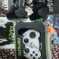 دسته بازی کامپیوتر با بازی