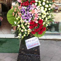 فروش تاج گل تسلیت و افتتاحیه/لیبل رنگی|خدمات پذیرایی، مراسم|اردبیل, |دیوار