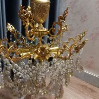 لوستر ۱۱ شاخه ۸ شعله کاملا سالم در حد نو