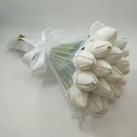 دسته گل لاله عروس با کیفیت