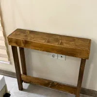 کنسول چوبی مینیمال