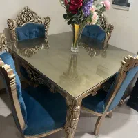 مبل  ۷ نفره و میز ناهار خوری۴ نفره