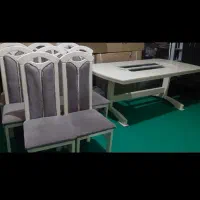 میز و صندلی ۸ نفره جنس باکیفیت و محکم