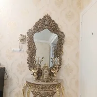 اینه کنسول برنجی|بوفه، ویترین، کنسول|مشهد, ایثارگران|دیوار