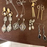 اکسسوری- بدلیجات- گردنبند گوشواره- فروش همه باهم