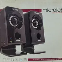 ۲ عدد اسپیکر میکرولب نو