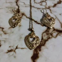 نیم ست زنانه طلا روس شیک درحدنو