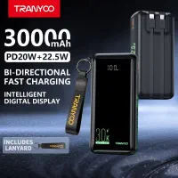 پاوربانک30هزار فست شارژ TRANYOOگارانتی شرکتی|لوازم جانبی موبایل و تبلت|قم, نیروگاه|دیوار