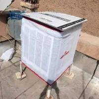 ساخت فیلتر کولر آبی و سایه بان کولر آبی
