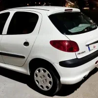 پژو ۲۰۶ تیپ ۲ مدل ۸۹ رنگ سفید|خودرو سواری و وانت|آباده, |دیوار