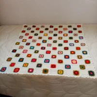 رومیزی یا شال مبل دستباف