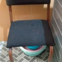صندلی آهنی و جاکفشی آهنی