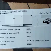 کیس کامپیوتر Asus H510 i3 10100 8GB SSD256|رایانه رومیزی|اصفهان, فرح آباد|دیوار