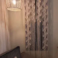 اجرای انواع پرده های دستبافت مکرومه