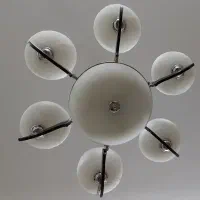 لوستر کلاسیک ۶شاخه|لوستر و چراغ آویز|قم, زنبیل آباد|دیوار