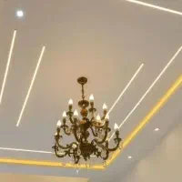 اجرای کناف کاغذدیواری نقاشی ساختمان لاین نوری