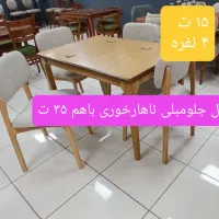 مبل + جلومبلی + ناهارخوری باهم ۳۵ت تومن. آف ویژه|مبلمان خانگی و میز عسلی|ساری, |دیوار