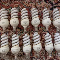 لامپ 12 وات کم مصرف لوستری پایه E14