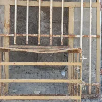 درب حیاط ماشینروتمیزباپنجره وجاکولری
