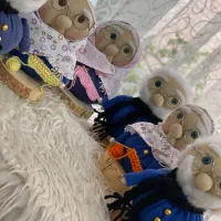 عروسک نن جون و اقا جون/ننه نقلی