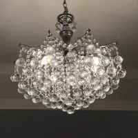 لوستر با کریستال اتریشی ده شاخه