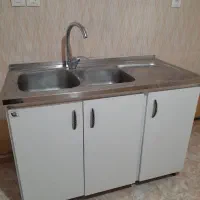 سینک و کابینت به همراه شیر آب|مصالح و تجهیزات ساختمان|اردبیل, |دیوار