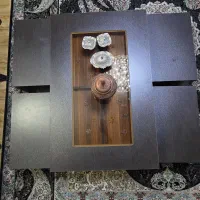 میز پذیرایی ام دی اف به همراه ۴ عدد عسلی