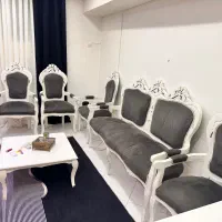 مبل استیل ۹ نفره|مبلمان خانگی و میز عسلی|تهران, حشمتیه|دیوار