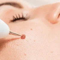 برداشت خال و ضایعات پوستی و پاک تتو
