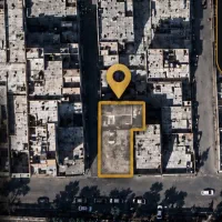 ۱۲۵ متر قطعه زمین مسکونی دو نبش با موقعیت تجاری