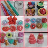 تولید انواع شمع های فانتزی