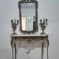 خریدار وفروش آینه شعمدان برنجی|بوفه، ویترین، کنسول|تهران, نیروی هوایی (پیروزی)|دیوار
