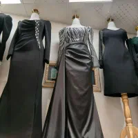 لباس مجلسی کار شده تن خور شیک سایز ۴۲|لباس|ری, فیروزآباد|دیوار