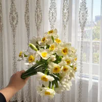 گل نرگس دست ساز